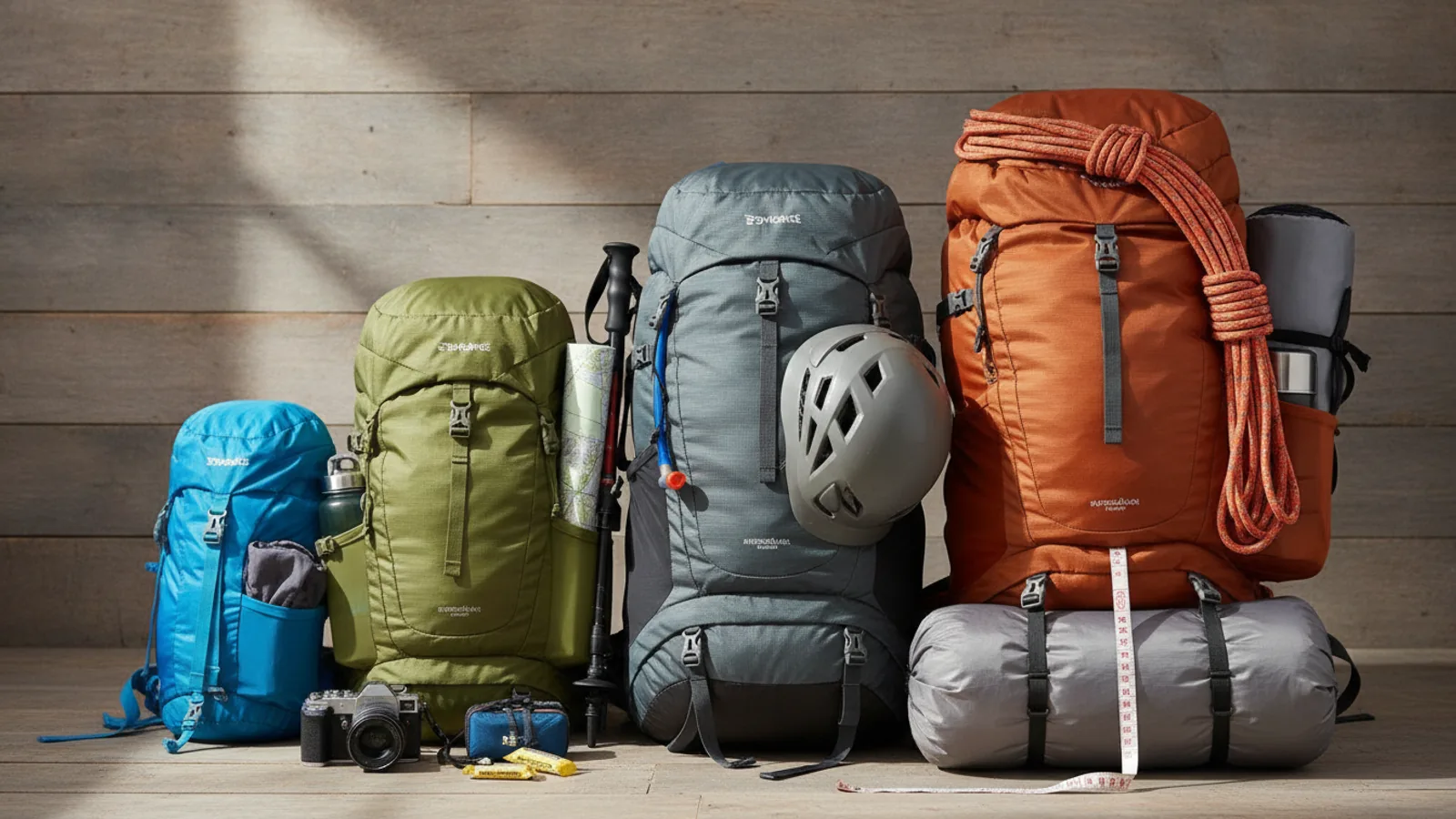 Daypack Capacity Comparison